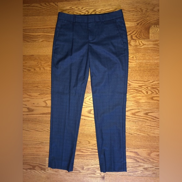 Navy patterned slacks - Picture 3 of 5